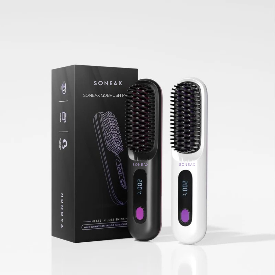 Soneax Portable Straightener Brush - GoBrush PRO