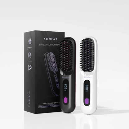 Soneax Portable Straightener Brush - GoBrush PRO