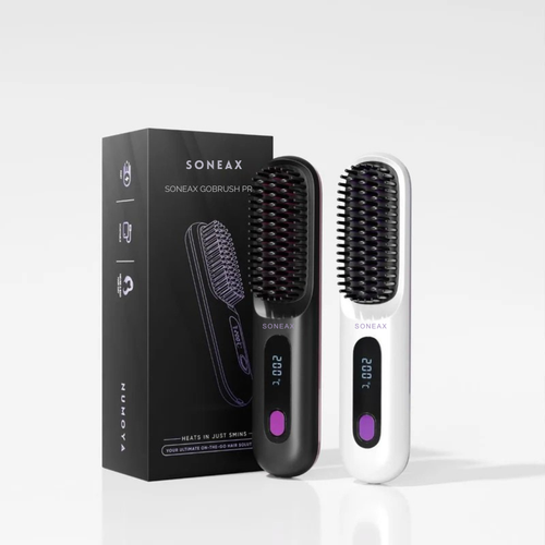 Soneax Portable Straightener Brush - GoBrush PRO