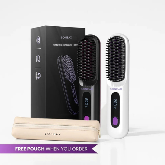 Portable Straightener Brush - GoBrush PRO