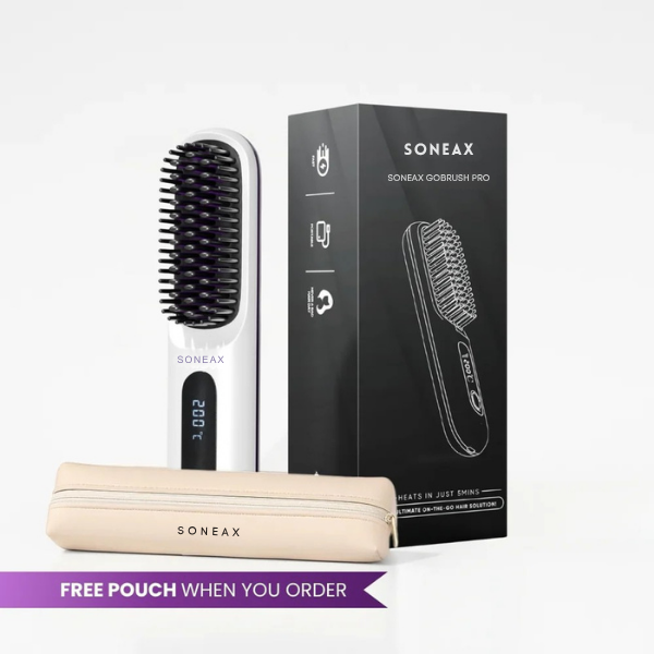 Portable Straightener Brush - Soneax GoBrush PRO