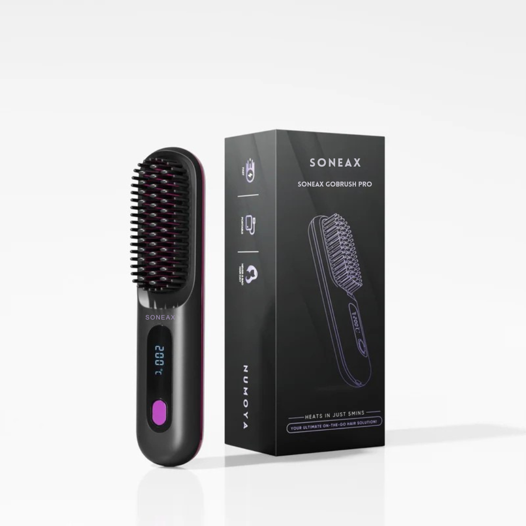 Soneax Portable Straightener Brush - GoBrush PRO